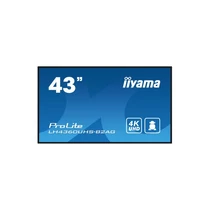 iiyama Prolite 24 / 7, 42,5" 3840 x 2160, 16:9, 500cd, 6,5ms,4000:1,HDMIx3 / USBx2 / RS-232c / RJ45/ LH4360UHS-B2AG Iiyama