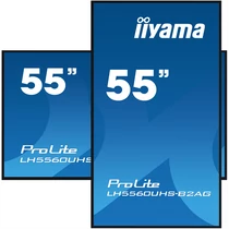 IIYAMA ProLite LFD, VA, 24 / 7, 54,6", 3840x2160, 16:9, 500 cd / m˛, 6.5ms, 4000:1, HDMIx3 / 2xUSB / RS-232C / RJ45 / IR, Iiyama