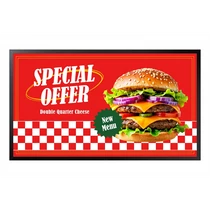 SAMSUNG 55" Kültéri Signage Full HDkijelző  (OH55DX-W), 3500 cd / m2, 24 / 7 SMG