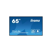 iiyama Prolite 24 / 7 64,5", 3840x2160,16:9, 500cd / m2, 6,5ms,5000:1, HDMIx3 / USBx2 / RS232C / RJ45, LH6560UHS-B2AG Iiyama