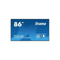 iiyama Prolite IPS 24 / 7 86", 3840x2160,16:9, 800cd / m2, 8ms,1200:1, HDMIx2 / DP / USBx2 / RS232C / RJ45 LH8665UHSB-B1 Iiyama