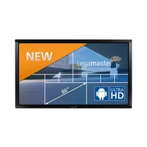 Legamaster Interaktív kijelző, ETX-8610 86", UHD, multi-touch(32 érintés), HDMI, DP, VGA, USB, RS232, WiFi, LAN Legamaster