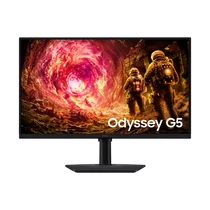 SAMSUNG Odyssey G5 IPS monitor 27", 2560x1440, 16:9, 300cd / m2, 1 ms, DisplayPort / HDMI SMG