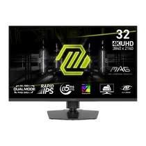 MSI MAG 322URDF E16 - 31.5" IPS UHD 160-320Hz monitor, fekete