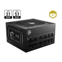 MSI Tápegység 850W 80+ Gold moduláris, Gen 5.0 V2 MSI PCC