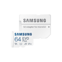 Samsung EVO Plus 64GB microSD (MB-MC64KA/EU) memória kártya adapterrel