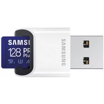 Samsung Pro Plus 128GB microSD (MB-MD128KB/WW) memória kártya kártyaolvasóval