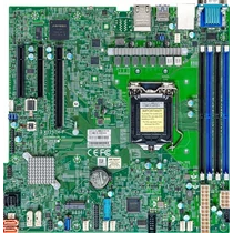 Supermicro szerver alaplap X12STH-F LGA-1200/4UDIMM/8SATA/M.2/Dual i210/microATX