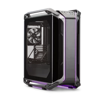 COOLER MASTER Ház ATX Cosmos C700M, 4db Ventilátorral + Riser kábel, Tápegység nélkül, Edzett Üveg, szürke-fekete Cooler Master