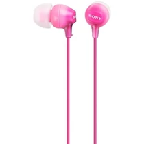 SONY MDREX15LPPIZPI.AE, 18-22000 Hz, 16 ohm, 3.5 mm Jack, 1,2 m Vezetékes szilikonos Fülhallgató, Rózsaszín Sony