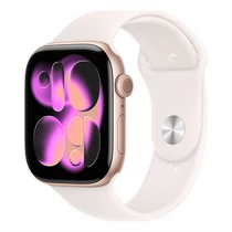 Apple Watch S11 GPS 46mm Rose Gold Aluminium Case with Light Blush Sport Band - S / M Apple