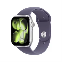 Apple Watch S11 Cellular 42mm Silver Aluminium Case with Purple Fog Sport Band - S / M Apple