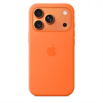 Apple iPhone 17 Pro Silicone tok, MagSafe – Orange Apple