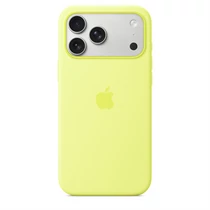 Apple iPhone 17 Pro Max Silicone tok, MagSafe – Neon Yellow Apple