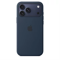 Apple iPhone 17 Pro Max Silicone tok, MagSafe – Midnight Apple