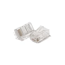 KELINE Univerzális RJ45 / u dugó, 8p8c, 50µ Au CAT5E KELine