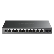 MERCUSYS Switch 12x1000Mbps(8xPOE + ) + 2xSFP, Fémházas Asztali, MS112GMP TP-Link
