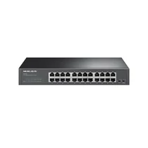 MERCUSYS Switch 24x1000Mbps, Fémházas Asztali / Rackes, MS124GS TP-Link