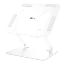 MEDIA-TECH Notebook Állvány állítható ergonómikus 10-17" fehér Media-Tech