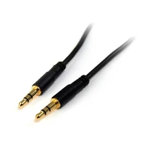 SLIM 3.5MM STEREO AUDIO CABLE .