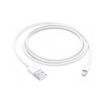 Ez az USB 2 kábel összeköttetést biztosít számítógéped USB‑portjával, így lehetővé teszi a Lightning csatlakozós készülékek töltését és szinkronizálását. Az Apple USB‑s hálózati adapterhez csatlakoztatva pedig hálózati aljzatról töltheted fel vele a készü
