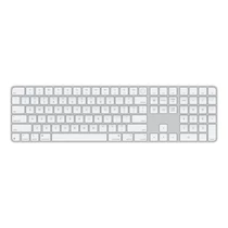 Apple Magic Keyboard (2024) Touch ID and Numeric Keypad Bluetooth Keyboard White US