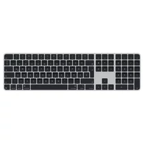 Apple Magic Keyboard (2024) w Touch ID and Numeric Keypad - Hungarian - Black Keys Apple