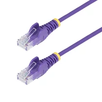 3M PURPLE SLIM CAT6 CABLE .