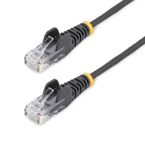 CAT6 CABLE - 0.5 M - BLACK .