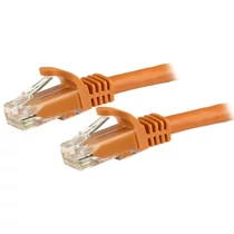 1M ORANGE CAT6 PATCH CABLE .