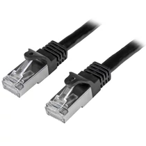 2M BLACK CAT6 SFTP CABLE .