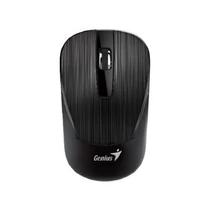 GENIUS Vezeték nélküli egér NX-7015, USB, 1200dpi, BlueEye, Fekete Genius