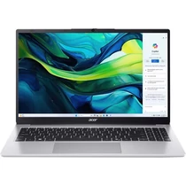 ACER Aspire Lite AL15-44P-R11B, 15.6" FHD, AMD Ryzen 5 7430U, 8GB, 512GB SSD, UMA, NoOS, ezüst Acer