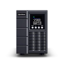 CYBERPOWER UPS, 2000VA / 1800W, 2xC13 2xSCHU, színes LCD kijelző, OnLine szünetmentes, kettős konverziós,tisztán színuszos CyberPower