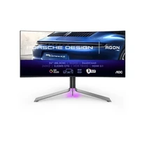 AOC Ívelt Gaming OLED 240Hz monitor 34" PD34, 3440x1440 21:9, 1000cd / m2, 0,03ms, HDMIx2 / DisplayPort / USBx3 AOC
