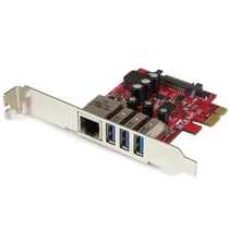 3 PORT PCIE USB 3.0 CARD + GBE .