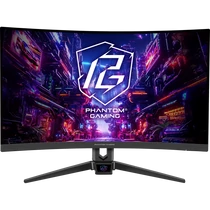 ASRock PG27FRS1A 27" FHD 280Hz ívelt Monitor