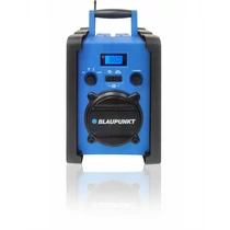 BLAUPUNKT PP30BT Jobsite Hordozható Bluetooth FM rádió, AUX, Fekete / Kék (RTVBLPP020) Blaupunkt
