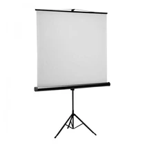 SBOX PSMT-100 állványos vetítővászon, 112"/ 180 x 180 cm SBOX