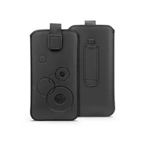 DECO UNIVERZÁLIS KIHÚZHATÓ TELEFONTOK - APPLE IPHONE 13 / 13 PRO - FEKETE HAFFNER