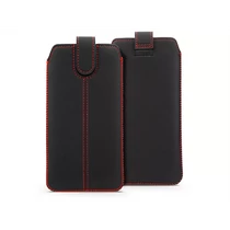 HAFFNER ULTRASLIM UNIVERZÁLIS KIHÚZHATÓ TELEFONTOK - APPLE IPHONE 13 / 13 PRO - FEKETE HAFFNER