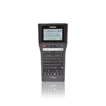 BROTHER Címkenyomtató PT-H500, kézi, QWERTY billentyűzet, TZe szalag: 3,5-24mm, 30mm / sec, háttér világítású grafikus LCD Brother