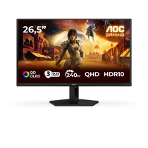 AOC Gaming OLED monitor 26,5" Q27G41ZDF 2560x1440, 16:9, 400cd / m2, 0,03ms, 240Hz, HDMI / DisplayPort AOC