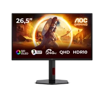 AOC Gaming OLED 240Hz monitor 26,5" Q27G4ZDR 2560x1440, 16:9, 400cd / m2, 0,03ms, DisplayPort / 2xHDMI / 2xUSB-A / 1xUSB-B AOC