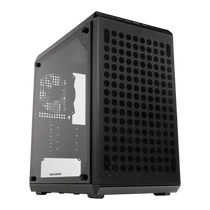 COOLER MASTER Ház Micro ATX MASTERBOX Q300L V2, 1 Ventillátorral, Tápegység nélkül, fekete Cooler Master