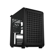 COOLER MASTER Ház Mid ATX QUBE 500 FLATPACK BLACK EDITION, 1db Ventilátorral, Tápegység nélkül, fekete Cooler Master