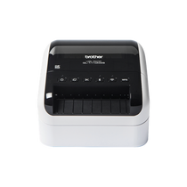 BROTHER Címkenyomtató QL1110NWBC, asztali, thermál,  110mm / mp, USB / BT / LAN / Wifi, 300dpi, kijelző, DK címke Brother