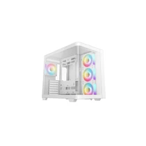 DEEPCOOL Ház ATX CG530U 4F WH, Tápegység nélkül, fehér, Üvegfalú DEEPCOOL