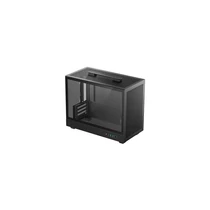 DEEPCOOL Ház Micro ATX CH160 PLUS, Tápegység nélkül, Fekete, Üvegfalú DEEPCOOL