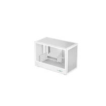 DEEPCOOL Ház Micro ATX CH260 WH, Tápegység nélkül, Fehér, Üvegfalú DEEPCOOL
